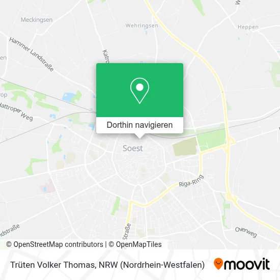 Trüten Volker Thomas Karte