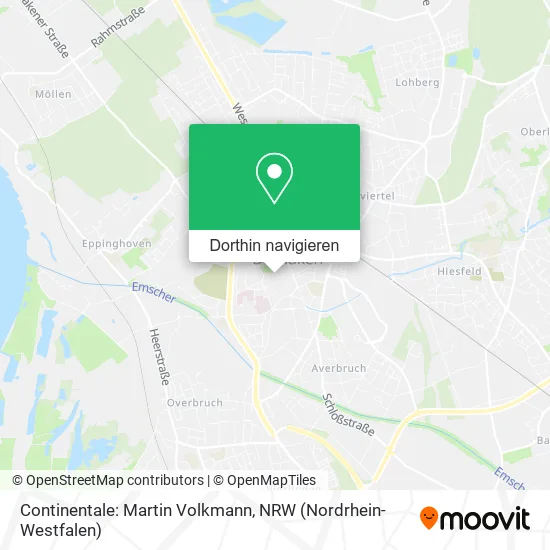 Continentale: Martin Volkmann Karte