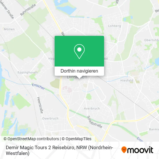 Demir Magic Tours 2 Reisebüro Karte