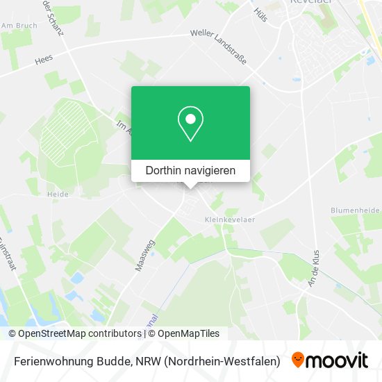 Ferienwohnung Budde Karte