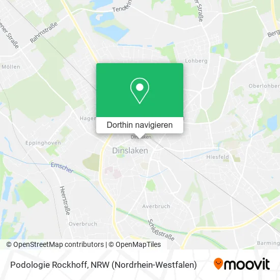 Podologie Rockhoff Karte