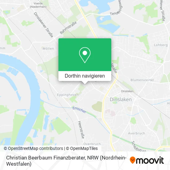 Christian Beerbaum Finanzberater Karte