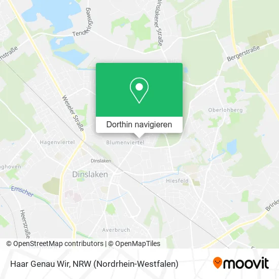 Haar Genau Wir Karte