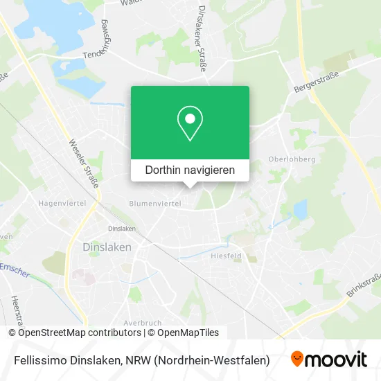 Fellissimo Dinslaken Karte