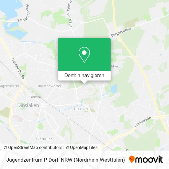 Jugendzentrum P Dorf Karte