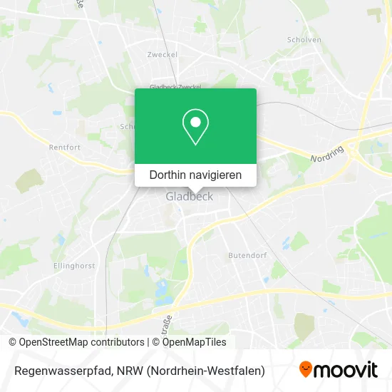 Regenwasserpfad Karte