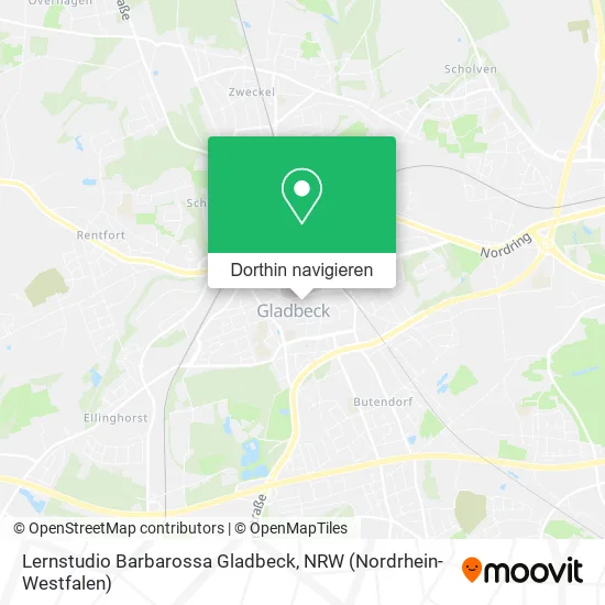 Lernstudio Barbarossa Gladbeck Karte
