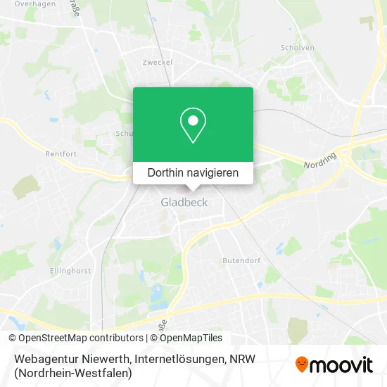 Webagentur Niewerth, Internetlösungen Karte