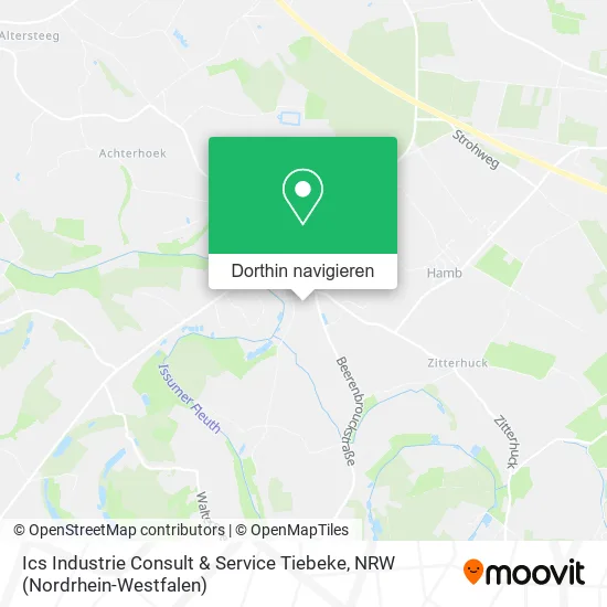 Ics Industrie Consult & Service Tiebeke Karte