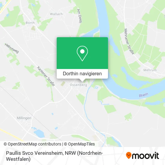 Paullis Svco Vereinsheim Karte