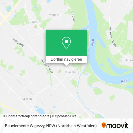 Bauelemente Wigezzy Karte