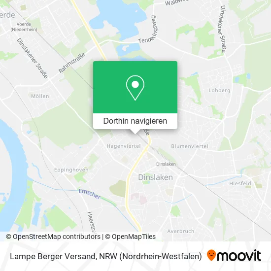 Lampe Berger Versand Karte