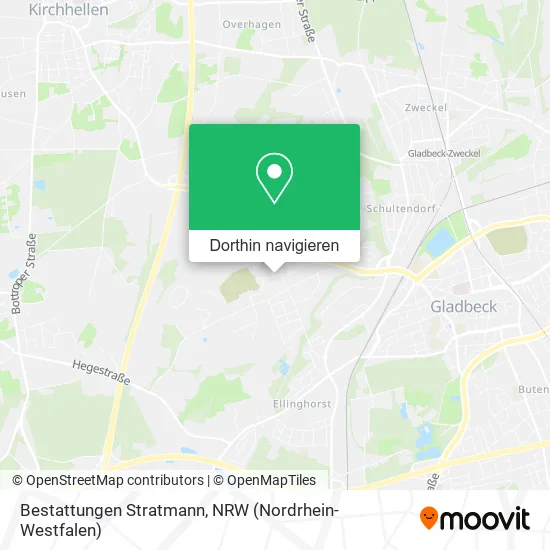 Bestattungen Stratmann Karte