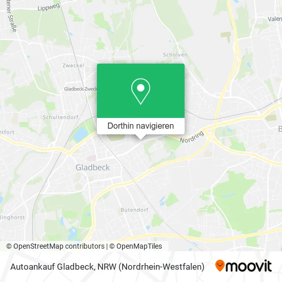 Autoankauf Gladbeck Karte