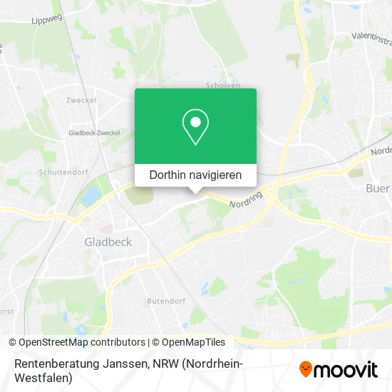 Rentenberatung Janssen Karte