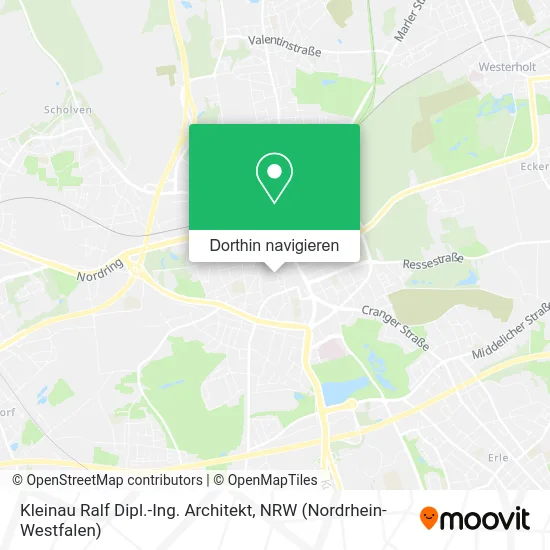 Kleinau Ralf Dipl.-Ing. Architekt Karte