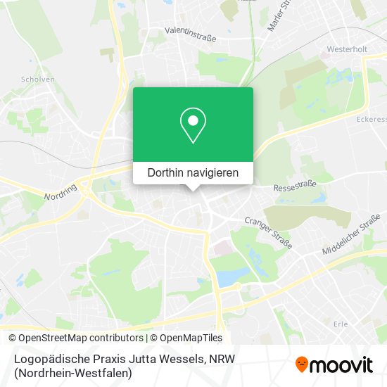 Logopädische Praxis Jutta Wessels Karte