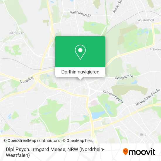 Dipl.Psych. Irmgard Meese Karte