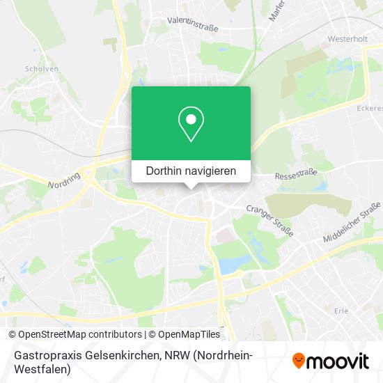 Gastropraxis Gelsenkirchen Karte