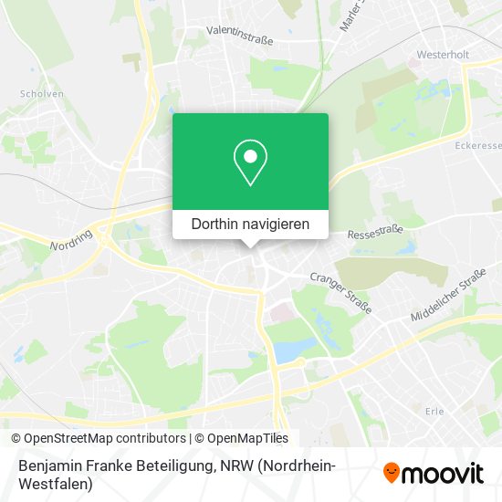 Benjamin Franke Beteiligung Karte