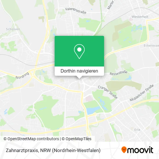 Zahnarztpraxis Karte