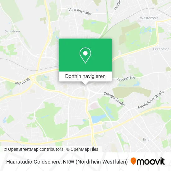 Haarstudio Goldschere Karte