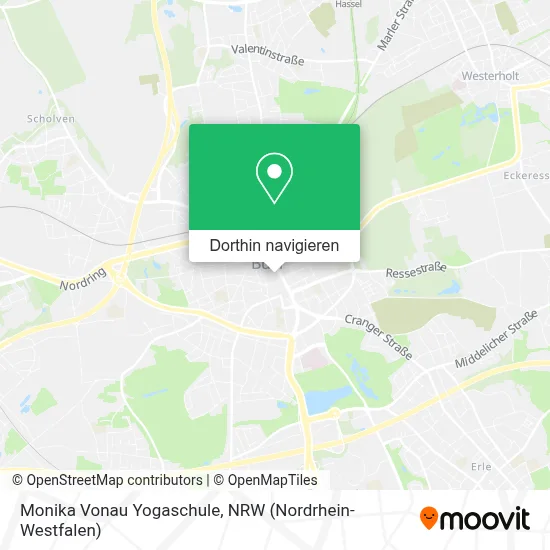 Monika Vonau Yogaschule Karte