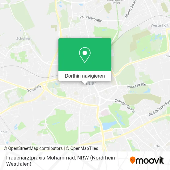 Frauenarztpraxis Mohammad Karte
