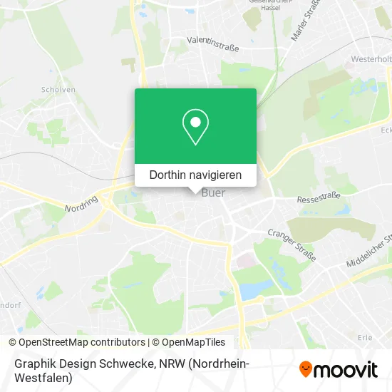 Graphik Design Schwecke Karte