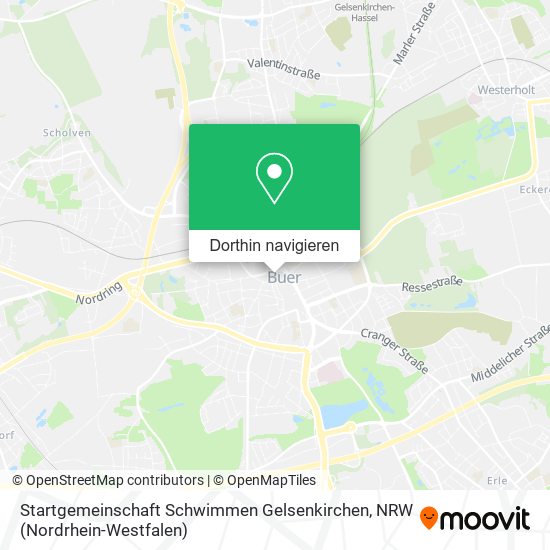 Startgemeinschaft Schwimmen Gelsenkirchen Karte
