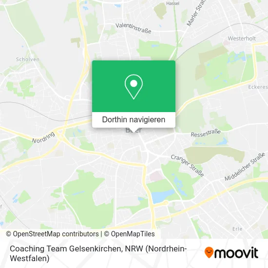 Coaching Team Gelsenkirchen Karte