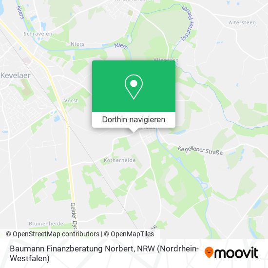 Baumann Finanzberatung Norbert Karte