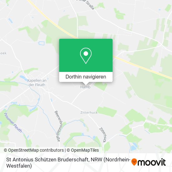 St Antonius Schützen Bruderschaft Karte