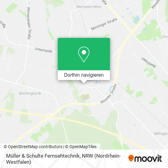 Müller & Schulte Fernsehtechnik Karte