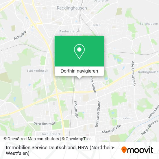 Immobilien Service Deutschland Karte