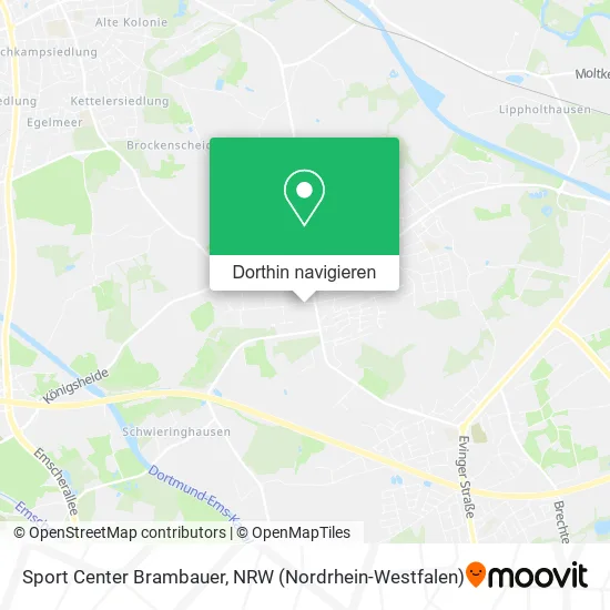 Sport Center Brambauer Karte