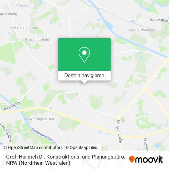 Groh Heinrich Dr. Konstruktions- und Planungsbüro Karte