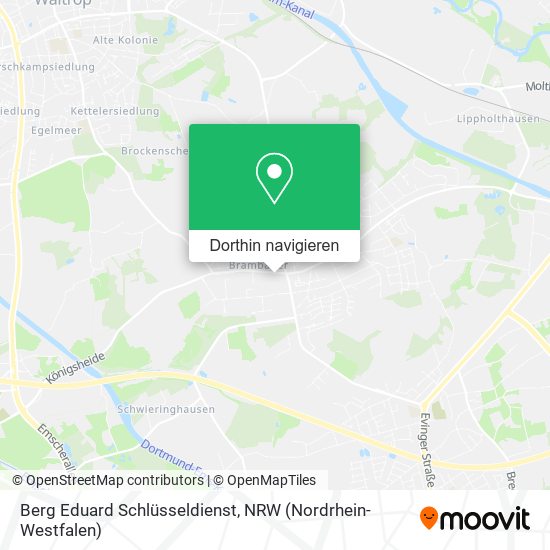 Berg Eduard Schlüsseldienst Karte