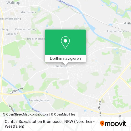 Caritas Sozialstation Brambauer Karte