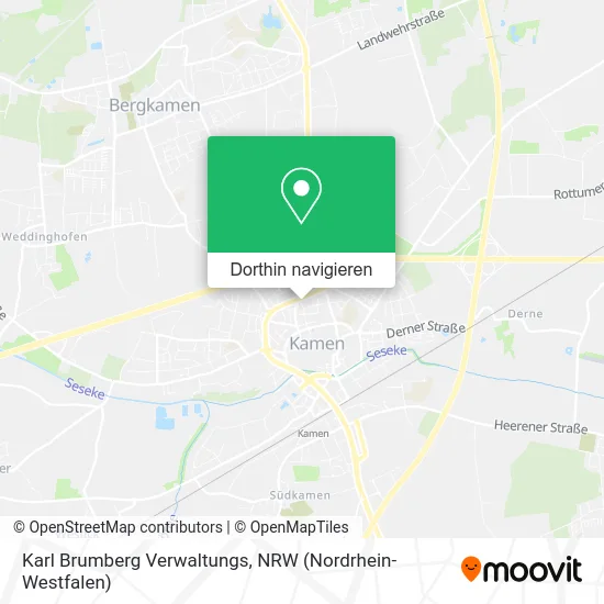 Karl Brumberg Verwaltungs Karte