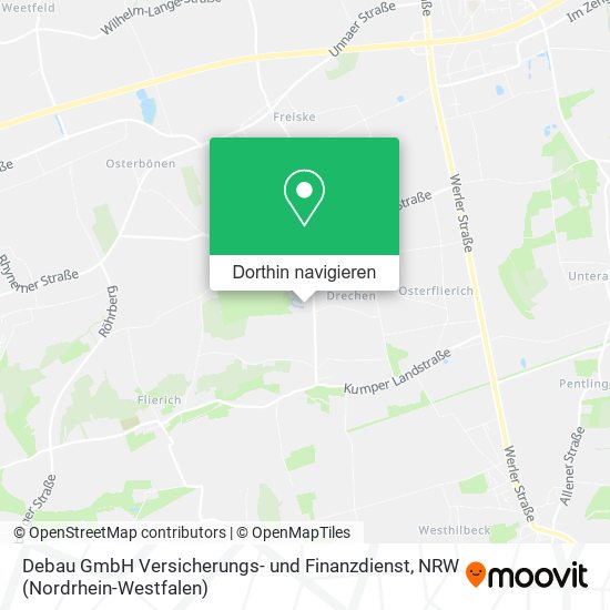 Debau GmbH Versicherungs- und Finanzdienst Karte