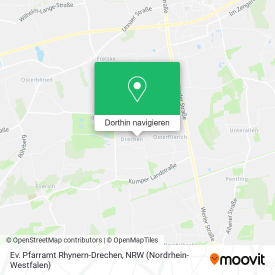 Ev. Pfarramt Rhynern-Drechen Karte