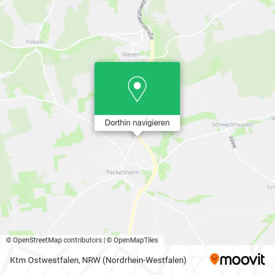 Ktm Ostwestfalen Karte