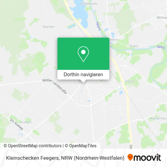 Kleinschecken Feegers Karte