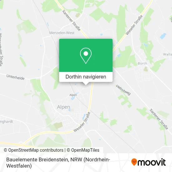 Bauelemente Breidenstein Karte