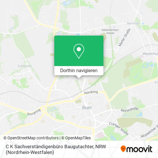 C K Sachverständigenbüro Baugutachter Karte