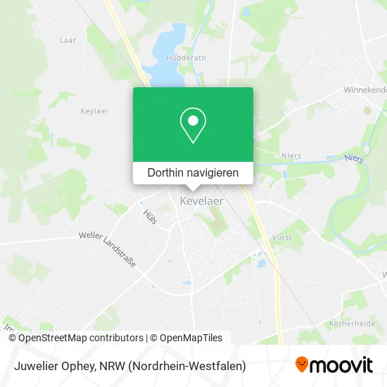 Juwelier Ophey Karte