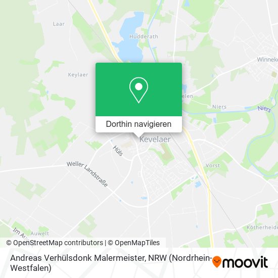 Andreas Verhülsdonk Malermeister Karte