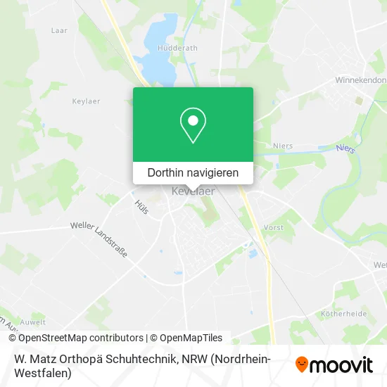 W. Matz Orthopä Schuhtechnik Karte