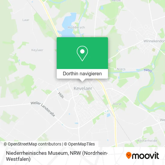 Niederrheinisches Museum Karte